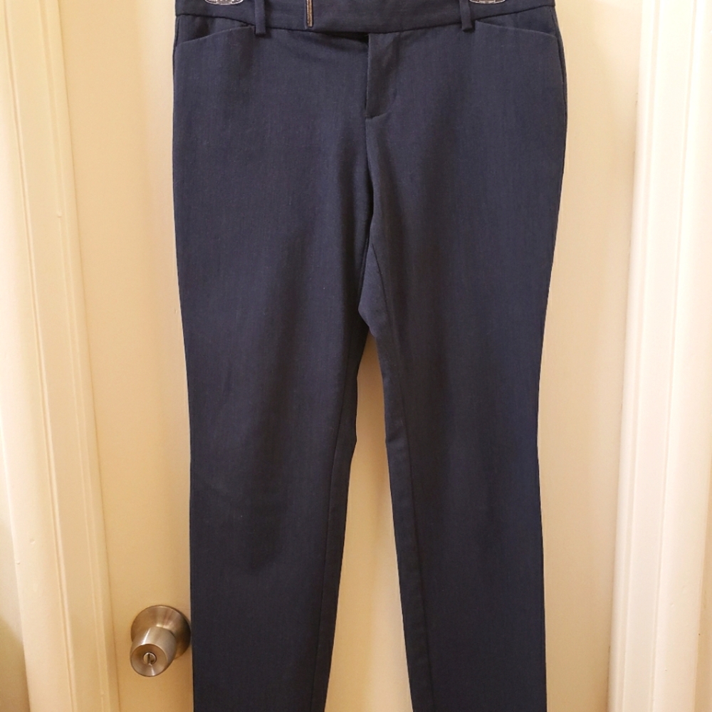 Calvin Klein blue ankle trousers